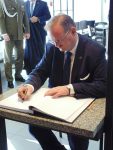 Delegacja UdSKiOR na terenie Muzeum